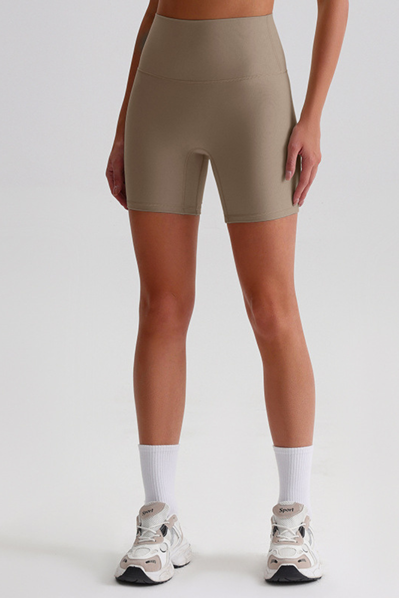 Women's Mid-Rise Butt-Lifting  Sport Shorts