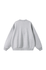 Women's Fall Heavyweight Fleece Cropped Crew Neck Sweatshirt