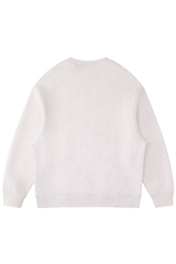 Women's Fall Fleece‑Lined Drop Shoulder Oversized Pullover