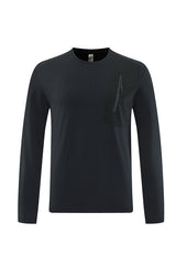 Men Round-Neck Breathable Training Long Sleeve Top