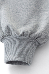 Women's Half Zip Stand Collar Cropped Drawstring Sweatshirt