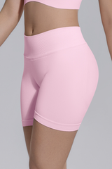 Women's Seamless V Back Lifting Hip No Front Seam Yoga Short