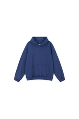 Unisex 100% Cotton Winter 430G Heavyweight Loose Hoodie