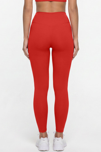 Women's High Waist Contrast Stripe Butt Lifting Yoga Leggings