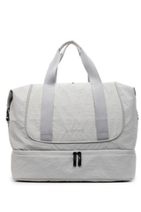 Large Capacity Solid Color Lightweight Wet/Dry Separation Yoga Gym Tote Bag