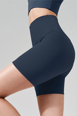 Women'e  Athletic High Waist Sculpting Yoga Shorts