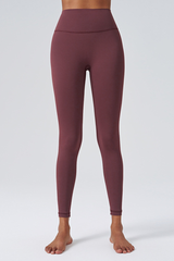 Women's High-waist shaping Tucking Nine-inch Leggings