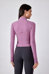 Women Breathable Fitness Active Yoga Jacket