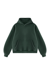 Men's Fall Fleece Heavyweight Washed Drop Shoulder Hoodie