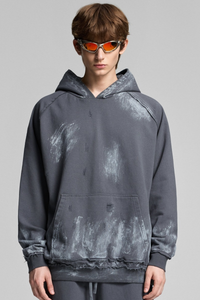 Men's  Fall 420G Heavyweight Oversized Vintage Washed Hoodie
