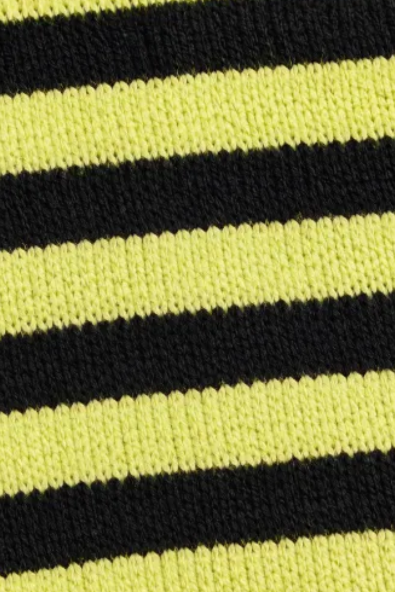 Women's Fall/Winter Knit Striped Knit Color Block Sweater