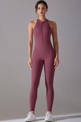 Women's Athletic Slimming Cut Out Backless  Jumpsuits