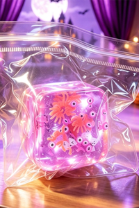 Halloween Magic Crystal Cube Squishy Fidget Toy OPP Bag Pack