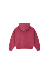 Unisex Fall 100% Cotton Retro Boxy Two-Way Zip Hooded Jacket