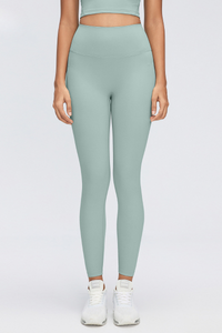 Women's Naked Feeling High Waist No Front Seam Yoga Leggings