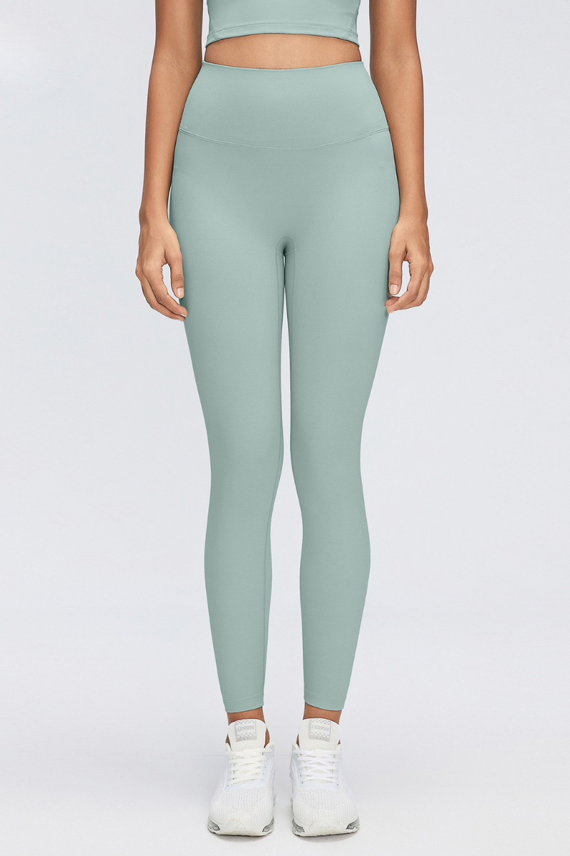 Women's Naked Feeling High Waist No Front Seam Yoga Leggings