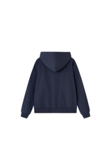 Women Loungewear Color Block Big Tooth Zipper Hooded Jacket