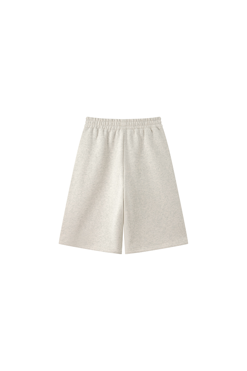 Men's Fleece Lined Drawstring Loose Casual Five Inch Shorts