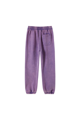 Unisex Fall Fleece Wax Dyed  Vintage Athletic Jogger