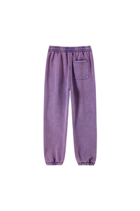 Unisex Fall Fleece Wax Dyed  Vintage Athletic Jogger