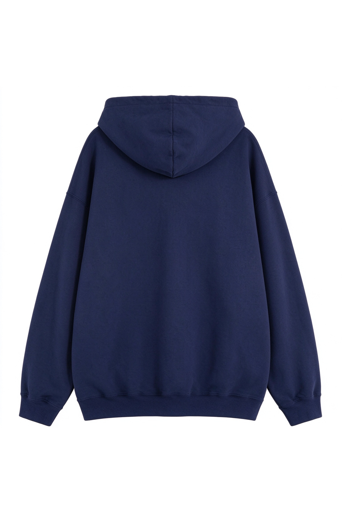 Unisex Fall 100% Cotton Solid Kangaroo Pocket Hoodie