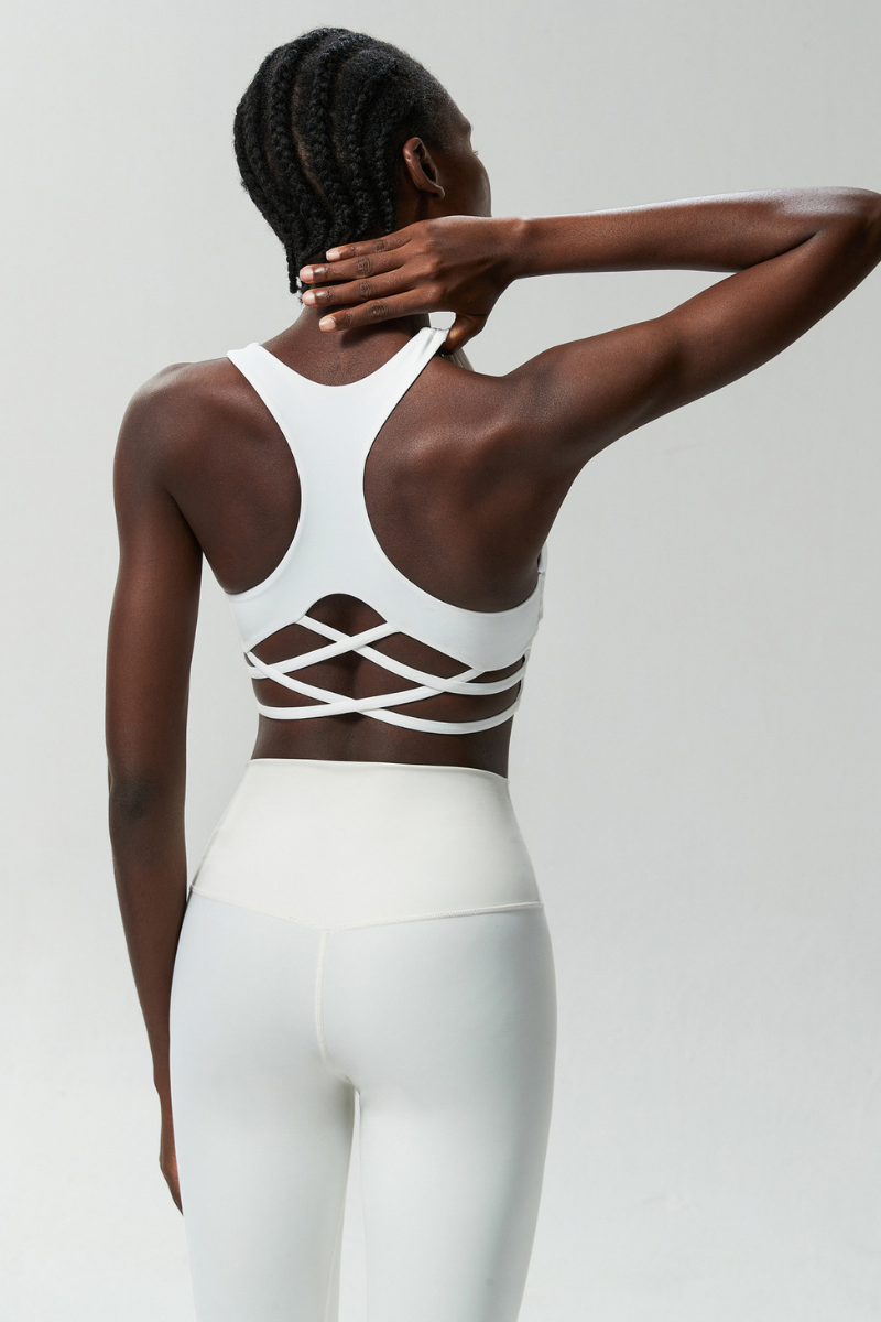 Women's Crisscross Racerback High-Impact Support Sports Bra
