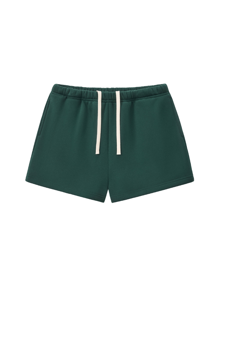 Women Cozy Heavyweight Fleece Athletic Shorts