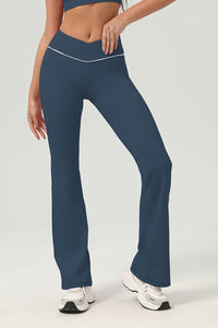 Women Naked-Feel High-Waisted Quick-Dry Flared Yoga Leggings