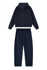 Women's Fall Set:Heavyweight Hoodie And Curved Sweatpants