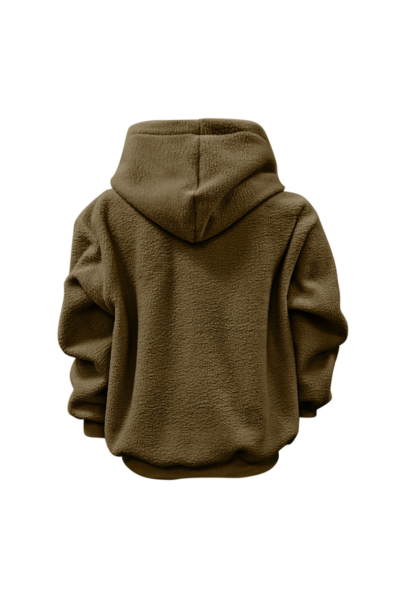 Women's Fall/Winter Fleece Front Large Pet Pocket Hoodie