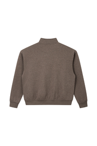 Men's  Fall 1/4 Zip Raglan Sleeve Mock Neck Sweatshirt