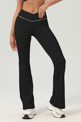 Women Naked-Feel High-Waisted Quick-Dry Flared Yoga Leggings