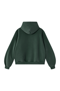 Men's Fall Fleece Heavyweight Washed Drop Shoulder Hoodie