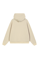 Unisex Fall Boxy Fit Waffle Texture Pullover Relaxed Hoodie