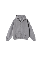 Women's Fall Heavyweight Vintage Washed Cotton Hooded Jacket