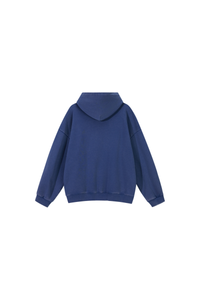 Women's 100% Cotton Winter 430G Heavyweight Loose Hoodie