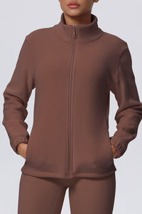 Women Thermal High-Neck Sports Jacket