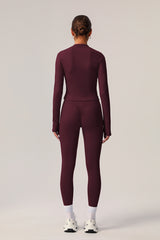 3 Pcs Set Halter Neck Fitness Running Sports Bra + Zipper Pocket Running Jacket + Quick-Dry Tight Yoga Leggings