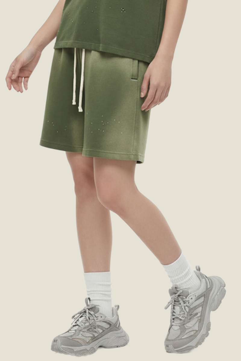 Unisex Splatter Tie-Dye Tee - Washed Vintage Streetwear