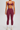 Women's Sport Set:Twist Front Triangle Cup Bra & Leggings