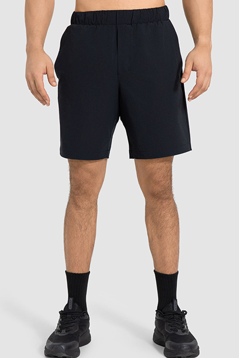 Men Summer Lightweight Quick-Dry Breathable Running Training Fitness Sport Shorts