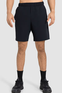 Men Summer Lightweight Quick-Dry Breathable Running Training Fitness Sport Shorts