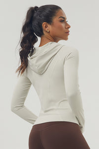 Women'S Hooded Zip-Up Jacket