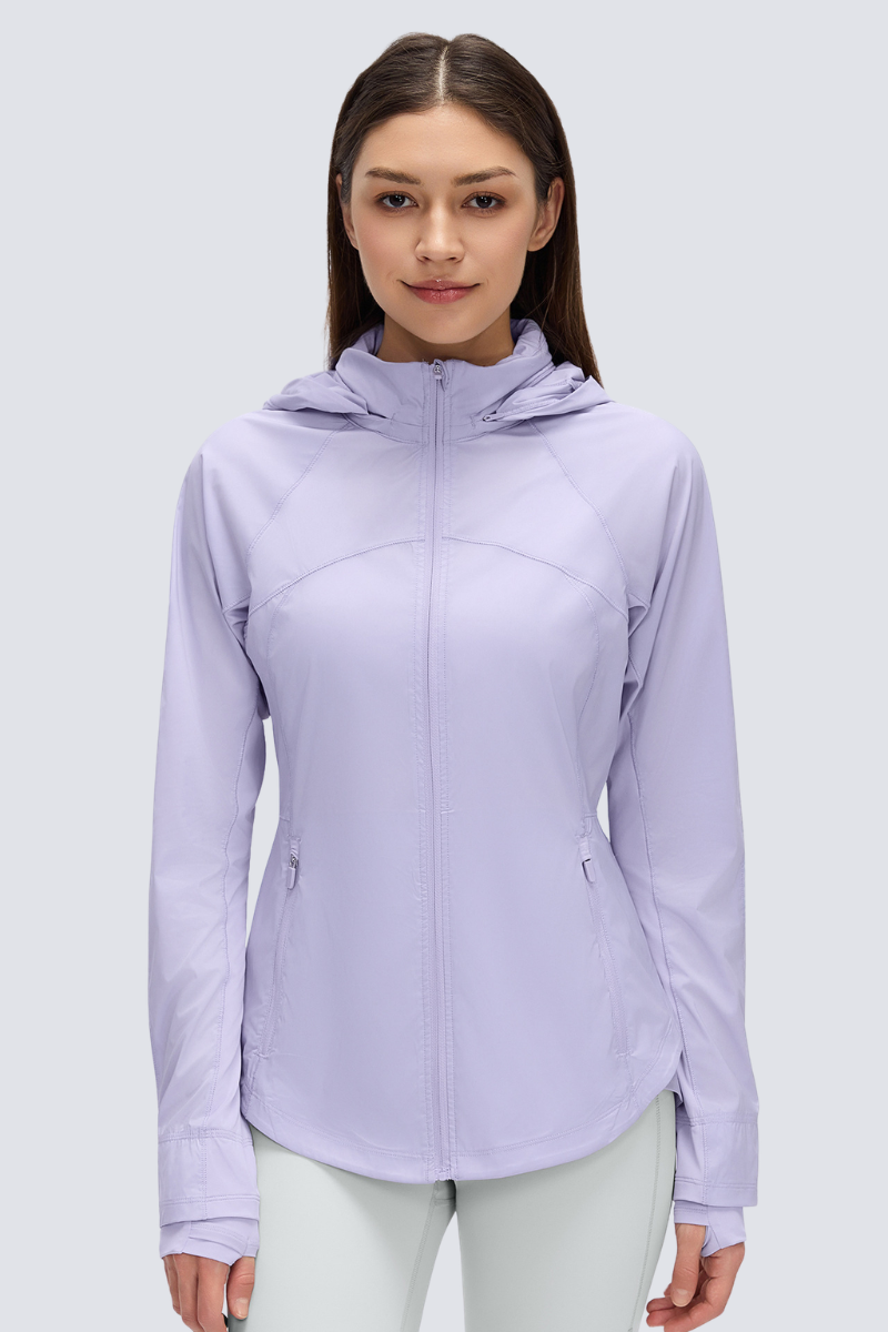Women's UV Protection Quick Dry Packable Thumb Hole Hoodie
