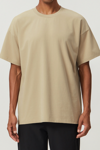 Men's Athletic Summer 100% Cotton Solid T-Shirt