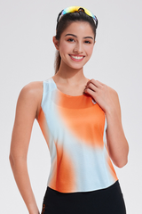 Women's Athletic  Gradient Quick-Dry Fitness Tank Top