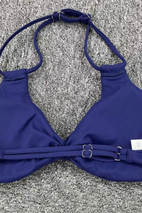 Women Double Adjustable Clasp Hanging Neck Beauty Back Fastening Quick Drying Sports Fitness Yoga Bra