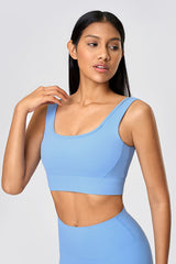 Women Shockproof Lift Hollowed Back Naked-Feel Yoga Sports Bra