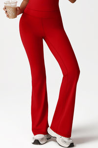 Women High-Waisted Bootcut Butt-Lifting Naked-Feel Yoga Pants