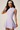 Women's Half Zip Stand Collar Stripe Contrast Tennis Dress